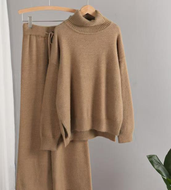 Autumn And Winter Knitting Suit Women