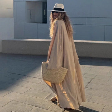 Solid Color Long-sleeved Sun-proof Cardigan European And American