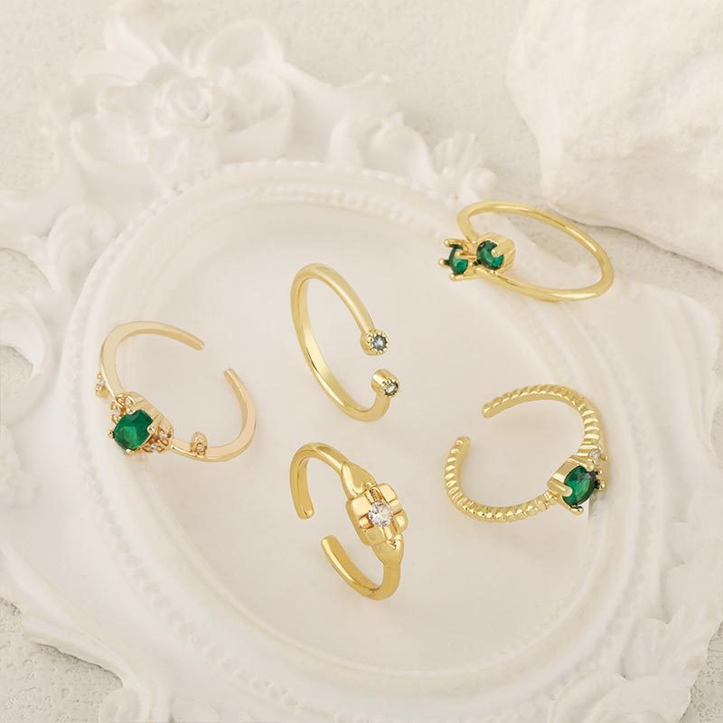 Zircon Simple Ring Accessories For Women