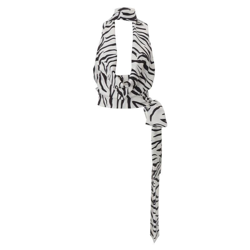 V-neck Hot Girl Trendy Wild Vest Fashion Halter Top