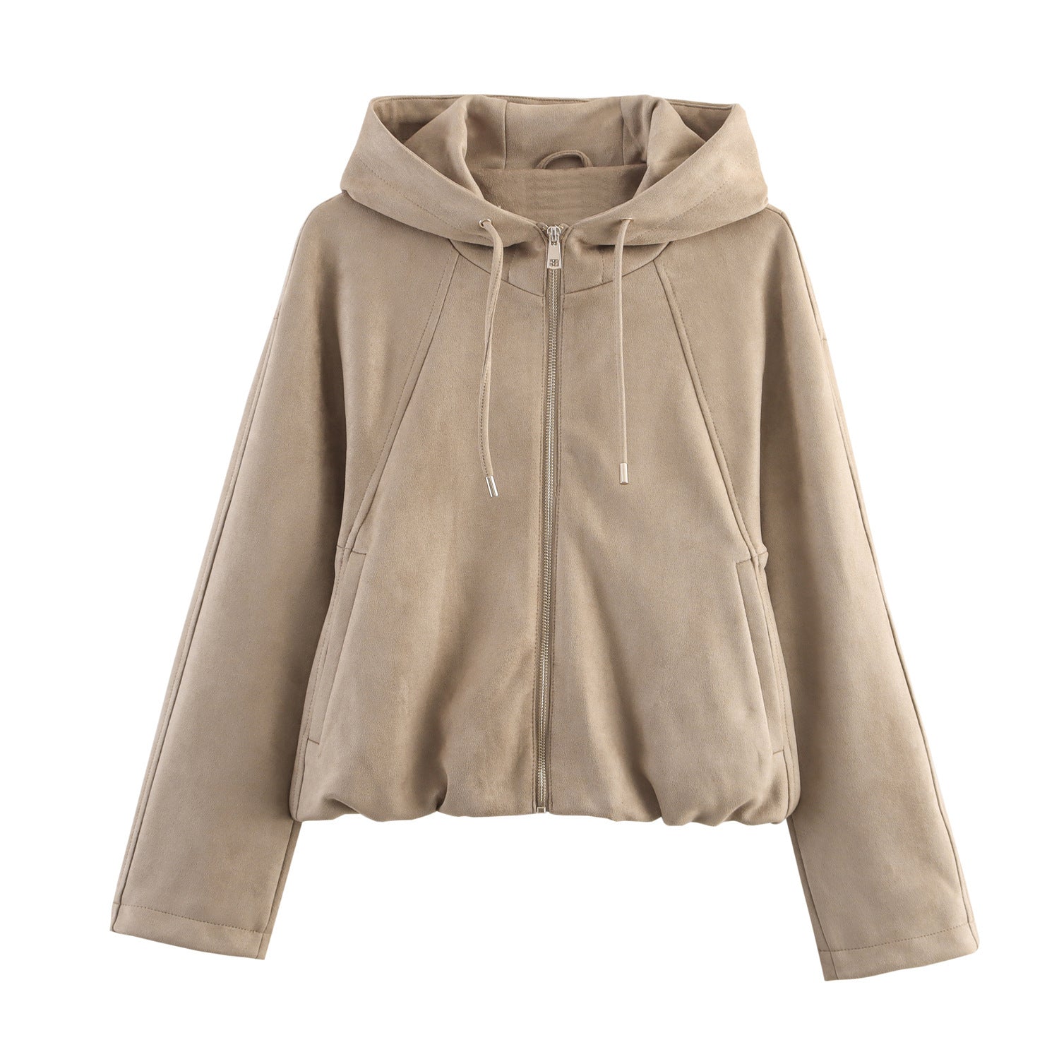 Women's European And American Style Hooded Bomber Jacket