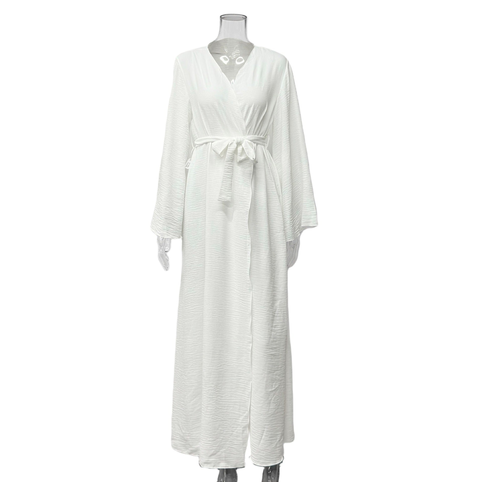 Solid Color Long-sleeved Sun-proof Cardigan European And American