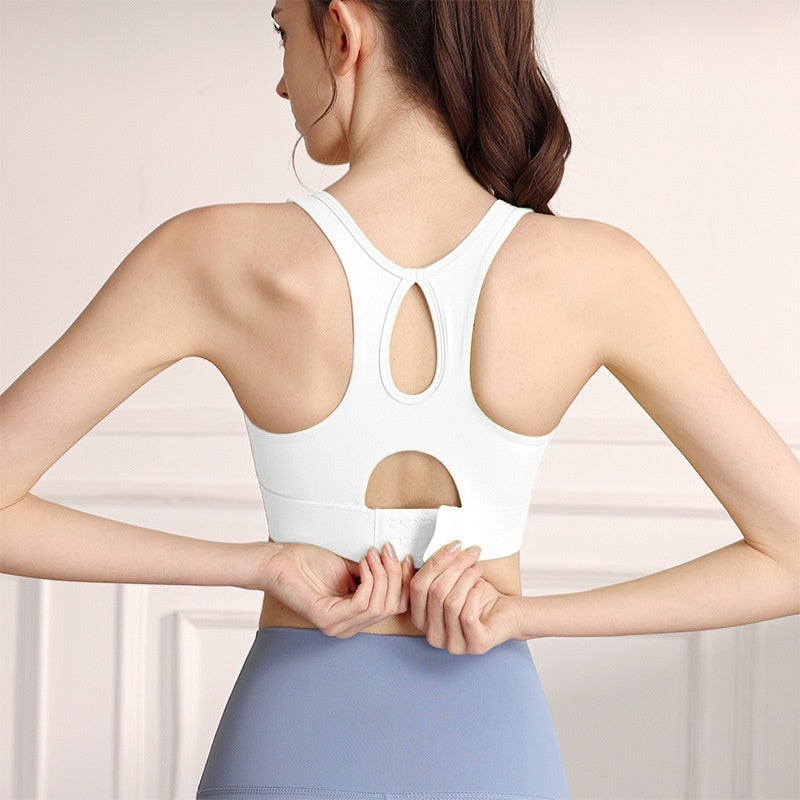 One-piece Cup High-strength Shockproof Sports Underwear Training Fitness