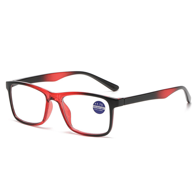 Presbyopic Glasses Female Small Square Box Plain
