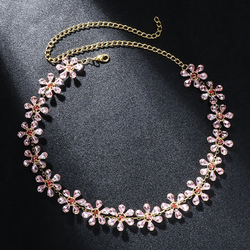 Rhinestone Clavicle Chain Trendy Accessories For Women