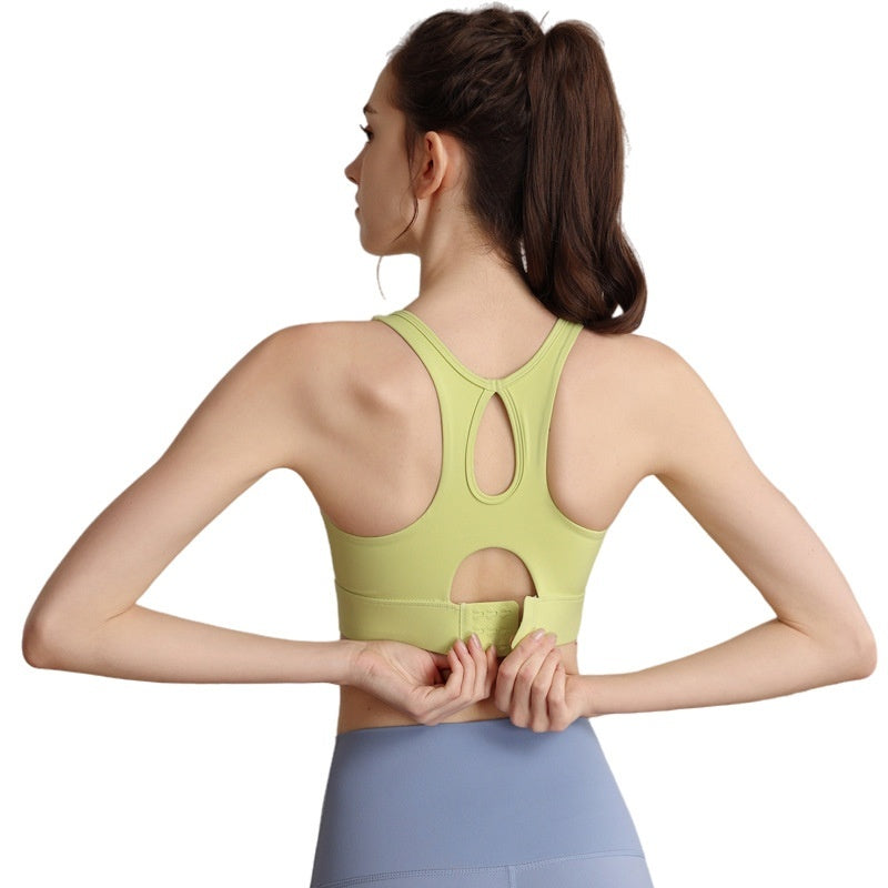 One-piece Cup High-strength Shockproof Sports Underwear Training Fitness