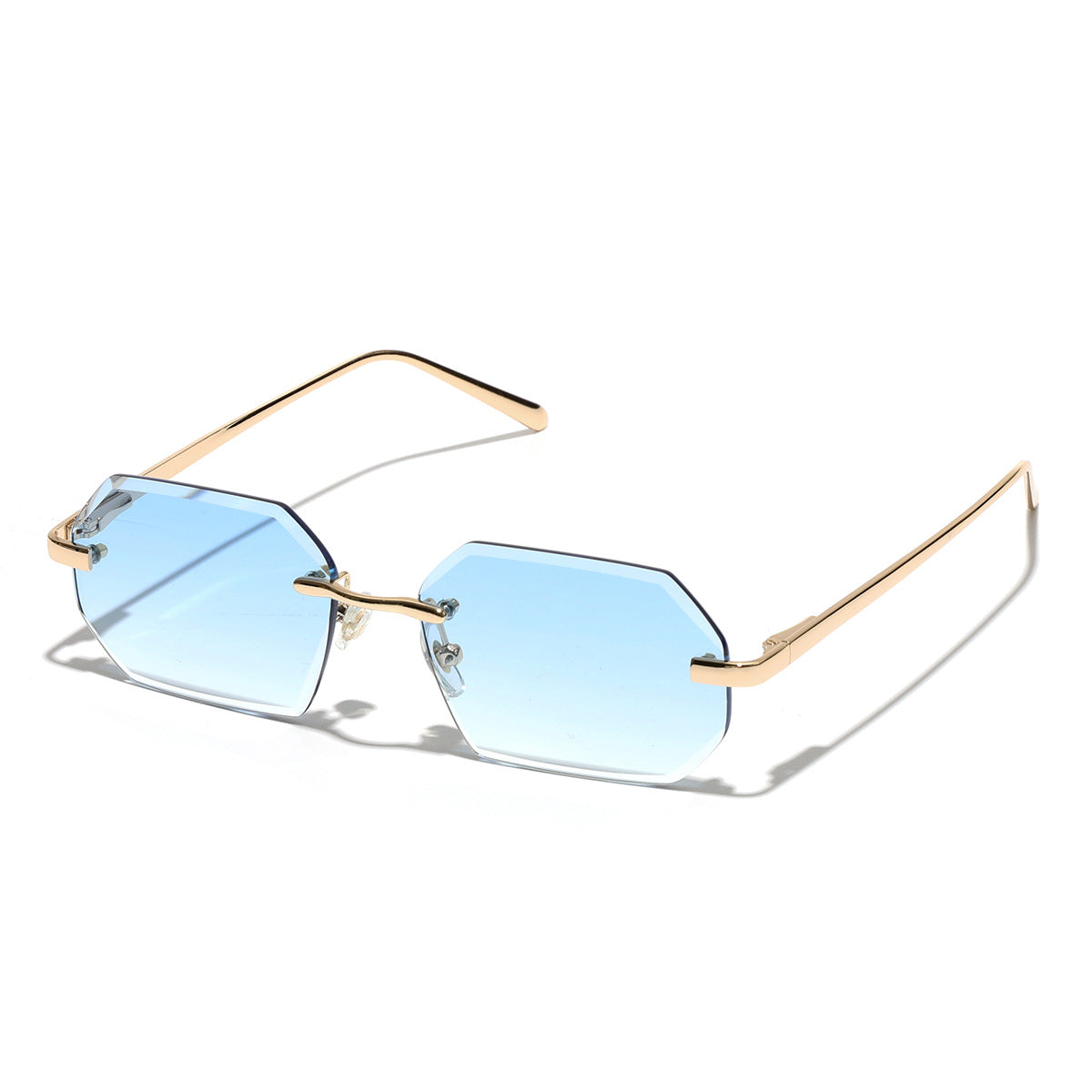 Small Square Cut Sunglasses