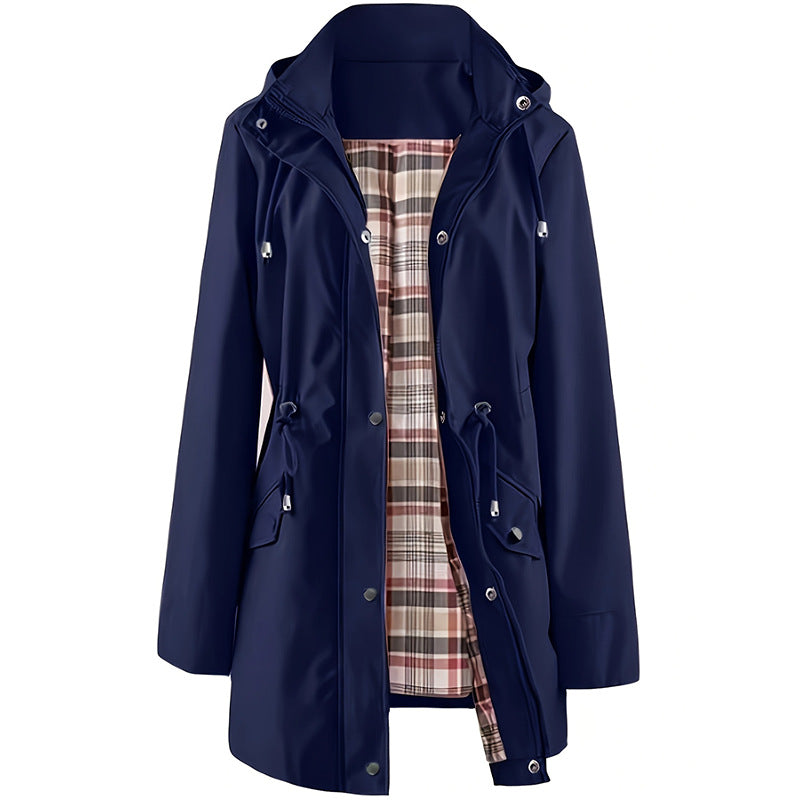 Women's Outdoor Sports Lightweight Hoodie Cinched Coat