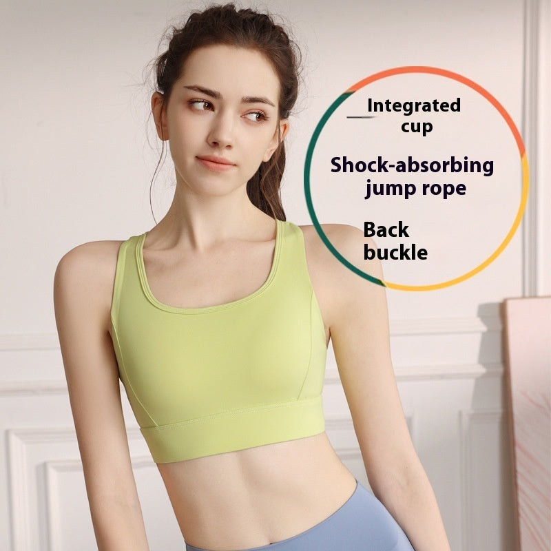 One-piece Cup High-strength Shockproof Sports Underwear Training Fitness