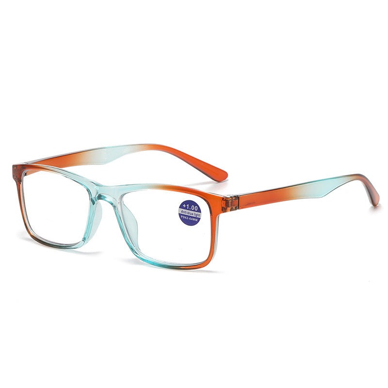 Presbyopic Glasses Female Small Square Box Plain